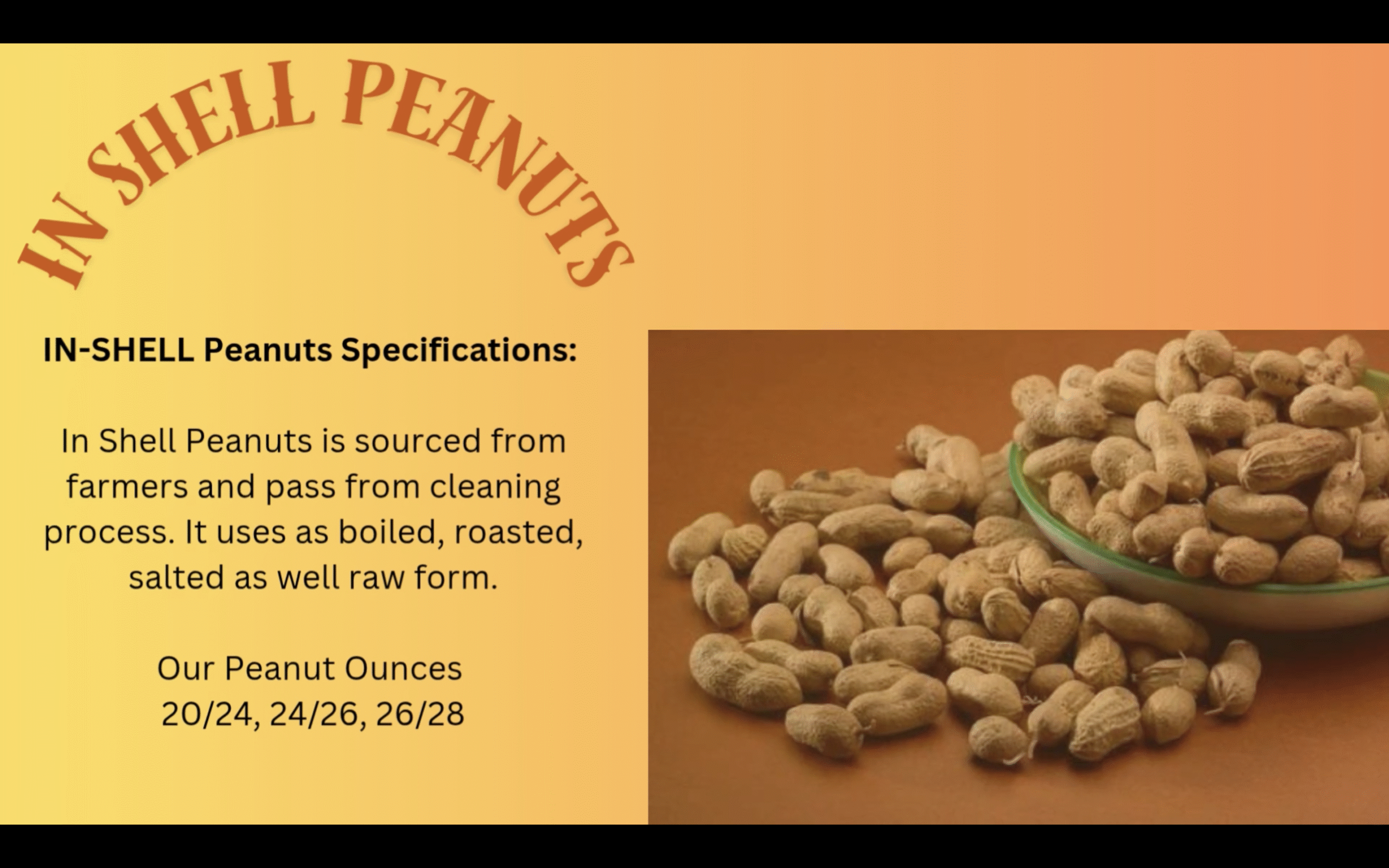 In-Shell Peanuts