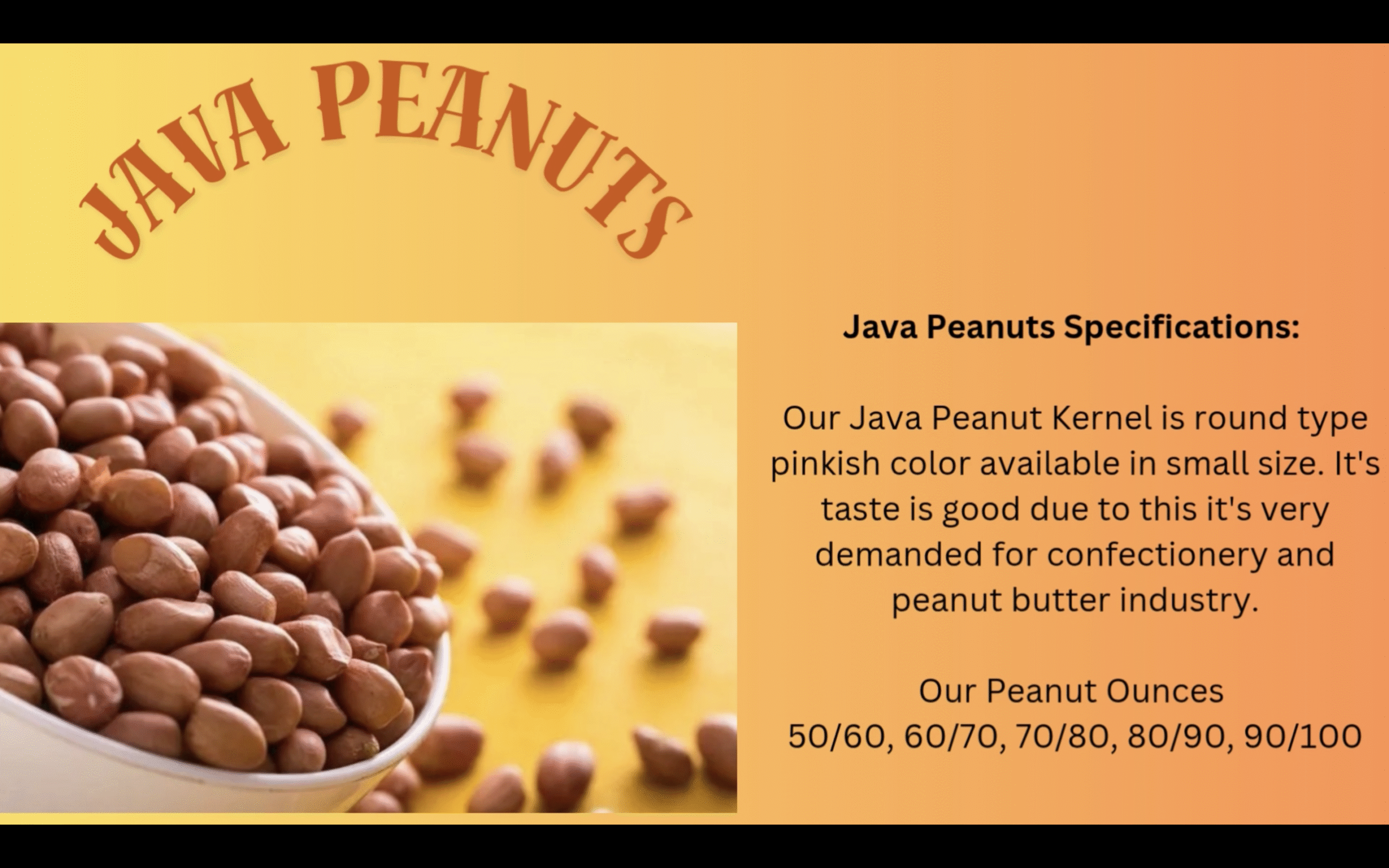 Java Peanuts